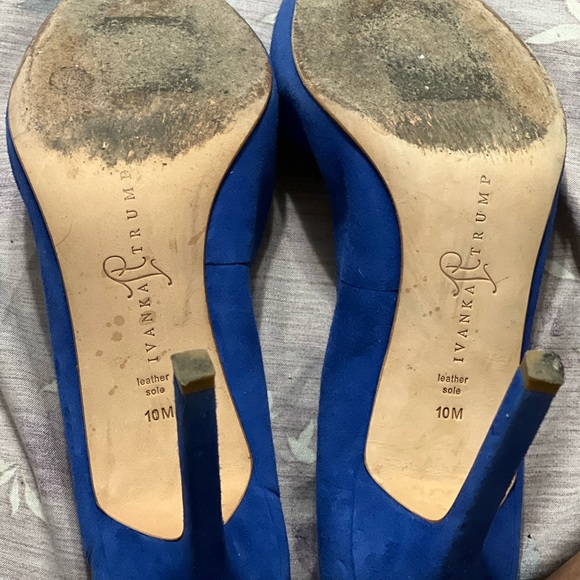 Ivanka Trump Suede Heels - Picture 4 of 6